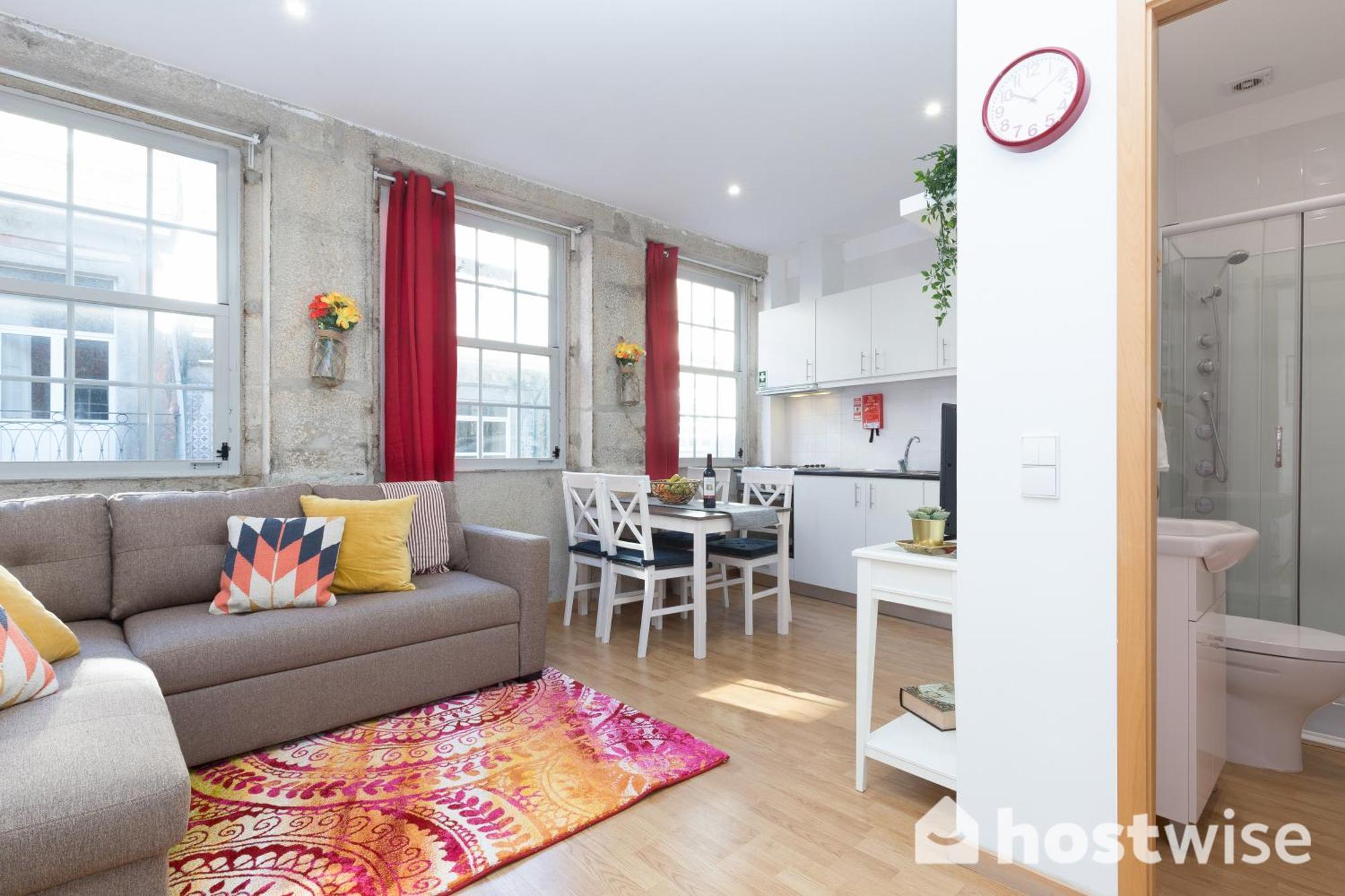 Host Wise - Colorful Fresh Flats - Batalha Daire Porto Oda fotoğraf